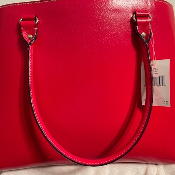 Kate Spade, NWT Wellesley Fallon X-Large Red Tote RETAIL $425 - Picture 2 of 12